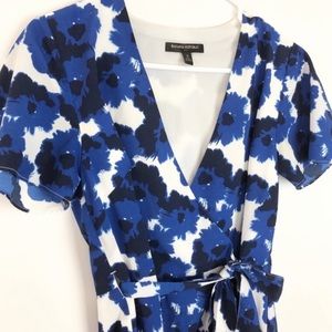 Banana Republic Floral Wrap Dress